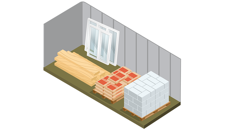 Contractor Storage Unit Sizes