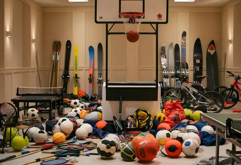 Sports Equipment Storage